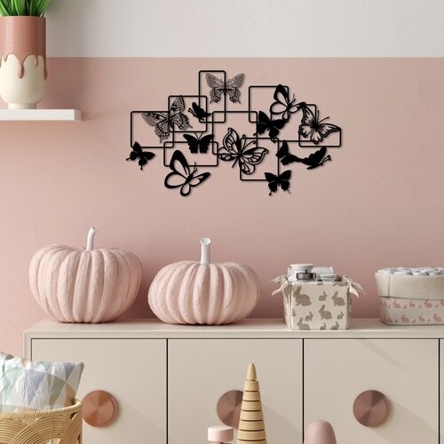 Wallity Dekorativni metalni zidni pribor Butterflies M Cene
