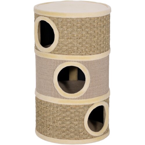 HOMESTAR Sodoben sodček za praskanje mačk 45x45x79 cm rjav, (5000228526) Slike