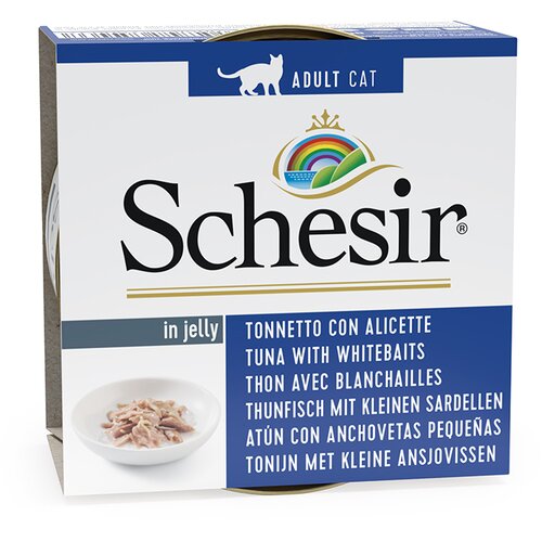  Varčno pakiranje Schesir v želeju 24 x 85 g - Tuna z majhnimi sardelami Cijene