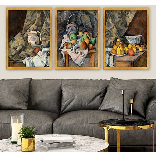 Wallity Set uramljenih slika 3AC_UN2035470 , 3 Dela Cene