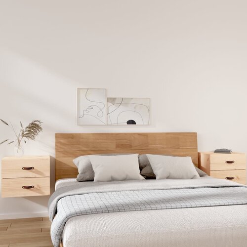 vidaXL Stenska nočna omarica 2 kosa 50x36x40 cm Cene