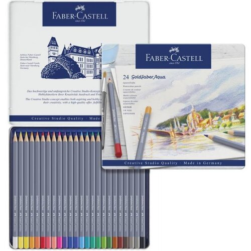 Faber-Castell set akvarel bojica aqua goldfaber 24/1 114624 Cene