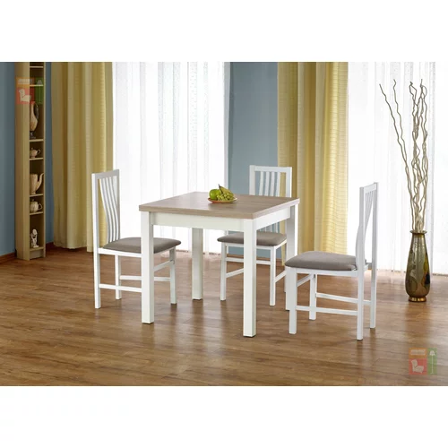 Halmar Blagovaonski stol na razvlačenje Gracjan - sonoma hrast/bijela