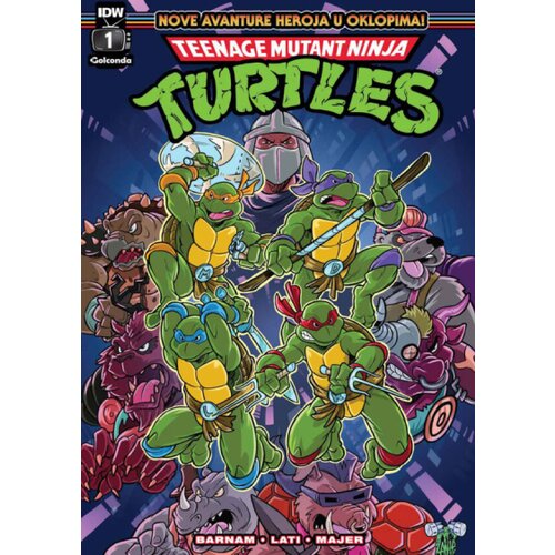 Golconda Erik Barnam, Tim Lati - TMNT: Nove avanture heroja u oklopima 1 Cene