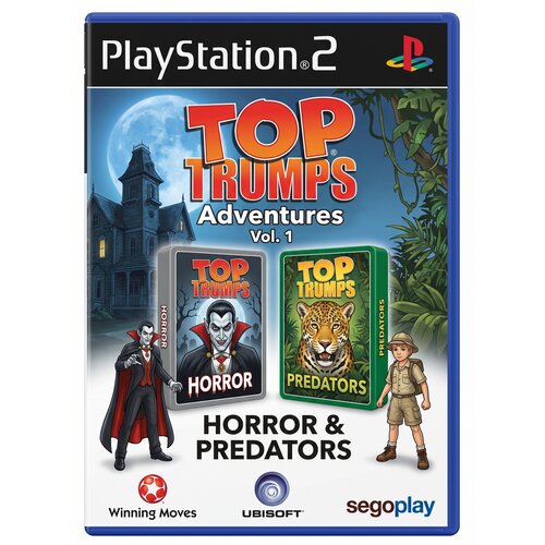TOP TRUMPS Horror &amp;amp; Predators (PS2) - rabljeno Slike