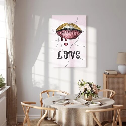  Slika - Liquid Lips (1 Part) Vertical 20x30 Akustična Slike