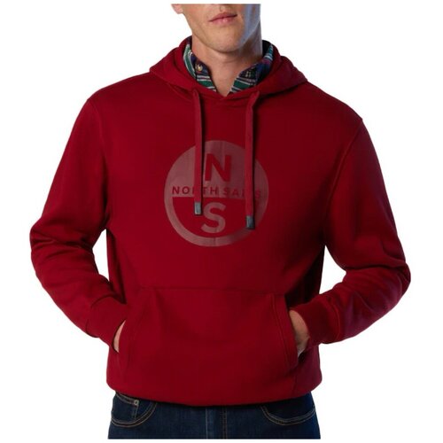 North Sails Puloverji HOODED SWEATER Rdeča Cene