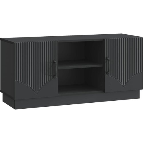 TV ormar Crna 102 x 34,5 x 47 cm Konstruirano drvo Cene