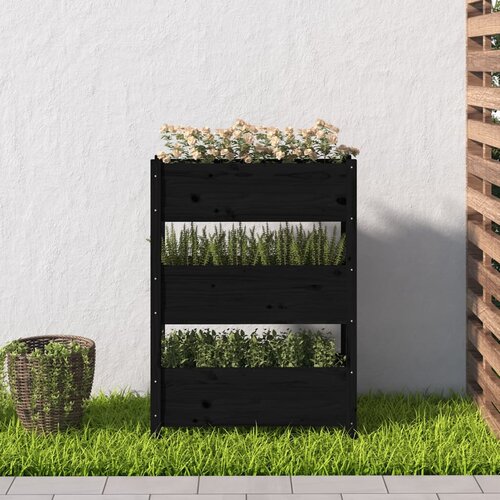  Sadilica crna 77 x 25 x 104,5 cm od masivne borovine Slike