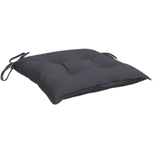  Jastuci za stolice 6 kom antracit 50x50x7 cm od tkanine Oxford Slike