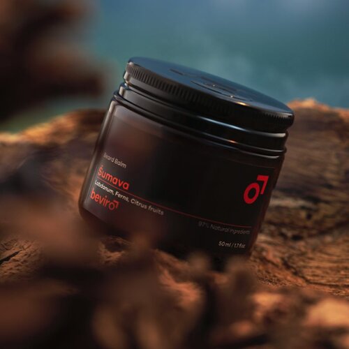 Beviro &amp;Scaron;umava hranilni balzam za brado 50 ml Slike