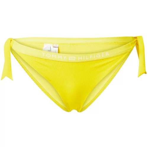 Tommy Hilfiger Underwear Bikini hlačke mornarska / limona / živo rdeča / bela