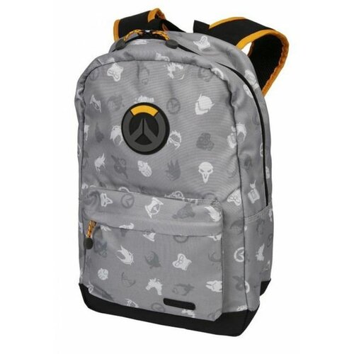 Jinx Overwatch Hero Splash Backpack Gray Cene