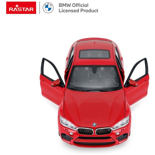  Licencirani metalni auto na daljinsko upravljanje 1:24 BMW X6M RASTAR - crveni Cene