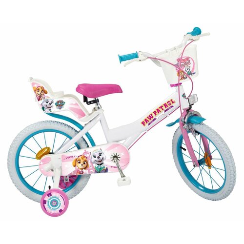 Toimsa CHILDREN&amp;#039;S BICYCLE 16 TOI1681 PAW PATROL WHITE Slike