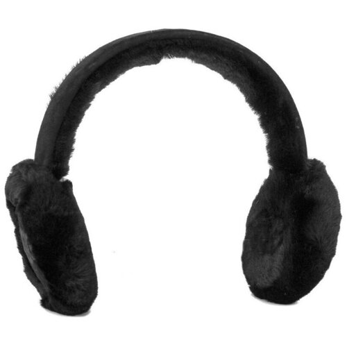 Ugg Klobuki Nauszniki Sheepskin Emboidery Earmuf Black Črna Cene