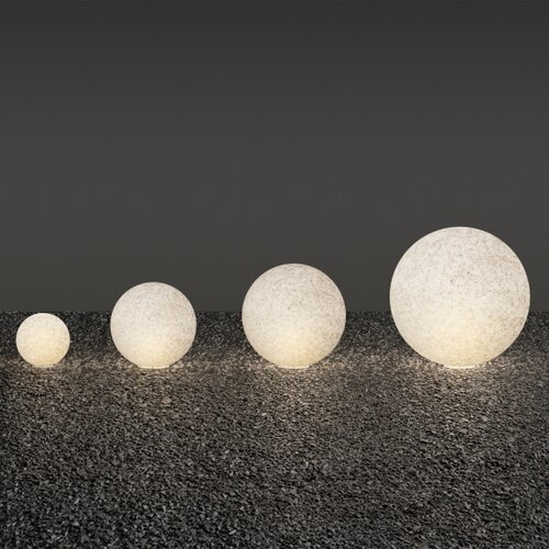 Ideal Lux - Spolja&amp;scaron;nja lampa DORIS 1xE27/60W/230V prečnik 78 cm IP44 siva Slike
