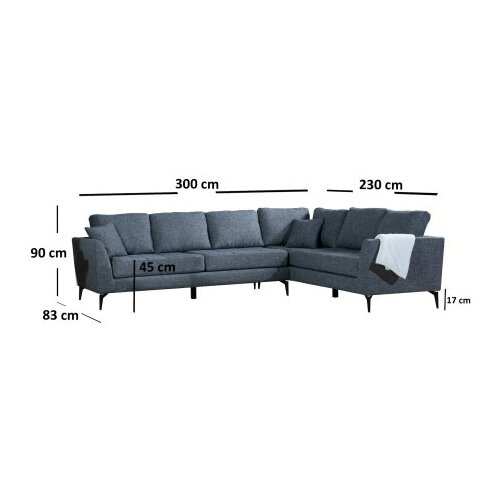 Atelier Del Sofa ugaona sofa Tempo Ugaona desna (L3+3) Cene