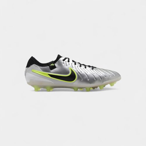 Nike Nogomet Tiempo Legend 10 Elite AG-Pro Metallic Silver Volt Black Bela Slike