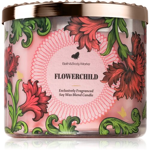 Bath & Body Works Flowerchild dišeča sveča 411 g Cene