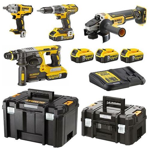Dewalt DCK428P3T komplet alata od 4 komada 18 v, baterije 3x 5,0 ah Cijene