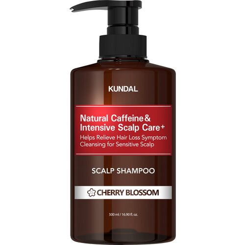 KUNDAL caffeine shampoo 500ml cherry blossom Cene