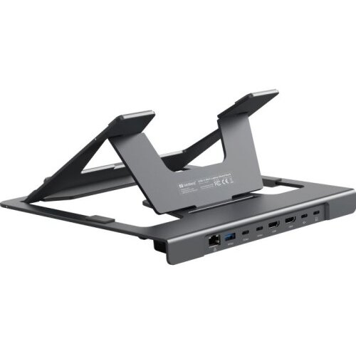 Sandberg stojalo za prenosnik s priklopno postajo USB-C 8-v-1 Slike