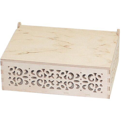  Drvena kutija izrezbarena 232x172x82 mm Cene