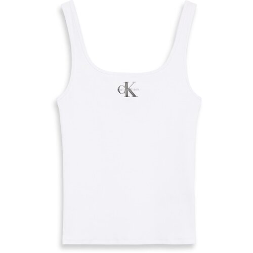 Calvin Klein Jeans Top črna / bela Slike