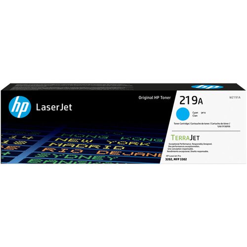  Toner HP 219A W2191A Color LaserJet Pro 3202 / Color LaserJet Pro MFP 3302 - cyan original Cene