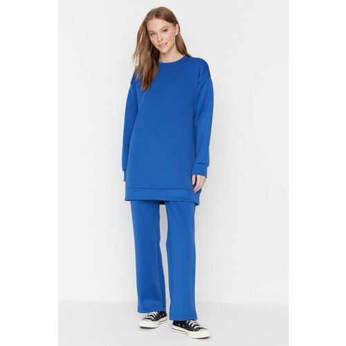 Trendyol Sweatsuit Set - Blue - Relaxed fit Slike