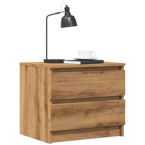 VidaXL Noćni ormarić Artisan hrast 50x40x43,5 Slike