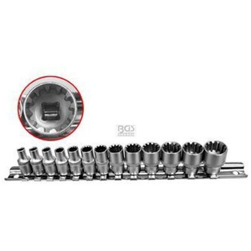BGS Set nasadnih ključeva univerzalnih 4-14mm 1/4" 13 dijelova pro+ 2150 Cijene