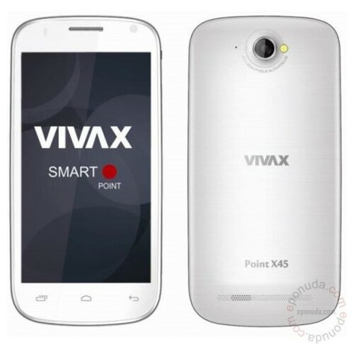 Vivax SMART Point X45 - White mobilni telefon Slike