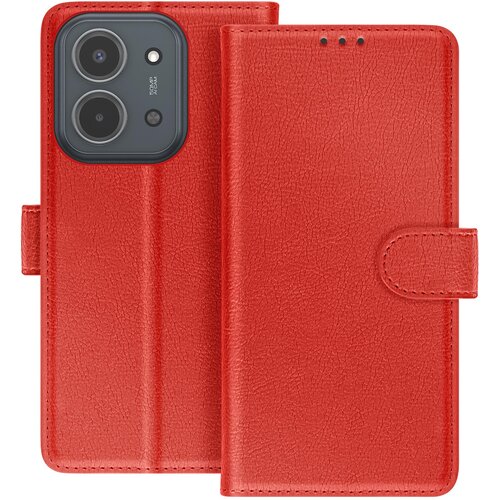 AVIZAR Denarnica za Redmi 15C serije Chesterfield s funkcijo stojala, Rdeča, (5000190345) Cene