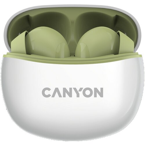 Canyon TWS-5 bluetooth headset, with microphone, bt V5.3 jl 6983D4 CNS-TWS5GR Slike