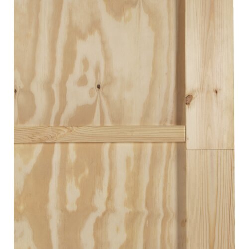 vidaXL Drsna vrata s kompletom opreme 86x198.5 cm Trden borov les, Notranja vrata 'ORKDAL'86x198.5x4 cm Trden borov les Cene