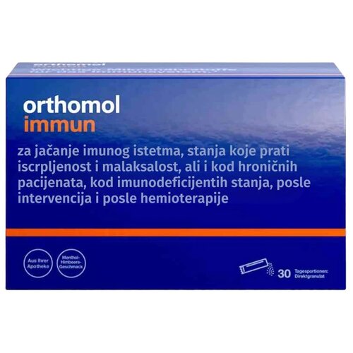 Orthomol Immun Granule Direkt, Mentol/Malina, 30 kesica Cene
