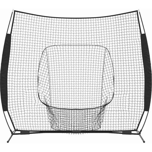  Mreža za vježbanje baseballa Crna 250 x 106 x 209 cm Poliester Slike