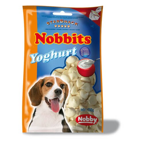 Nobby starsnack nobbits jogurtovi dražeji – 200 g Cene