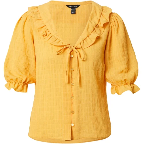 NEW LOOK Bluza 'ALISON' zlato-rumena