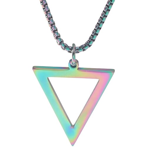 IZMAEL Ogrlica Simple Triangle - Višebojna Cene