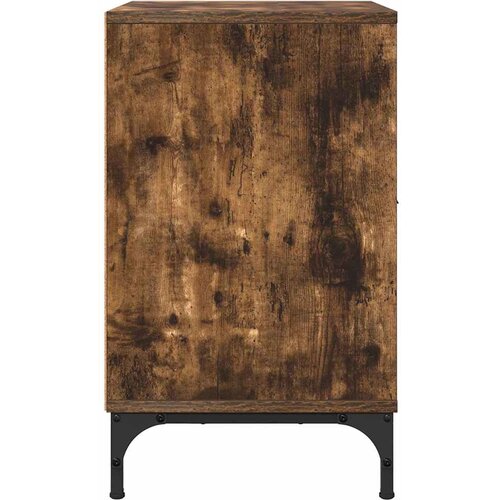  Noćni ormar s ladicama 2 pcs Dimljeni hrast 49 x 36 x 61 cm Slike