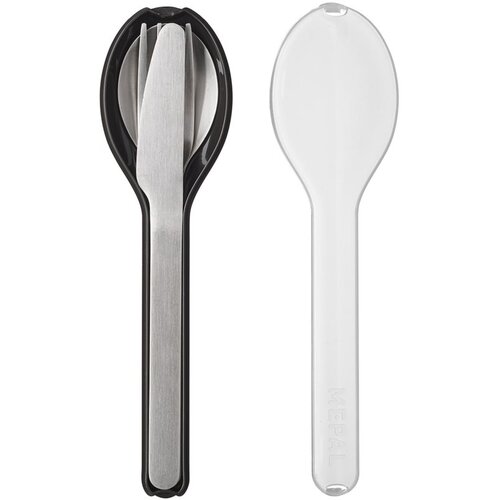 Mepal Ellipse pribor potovalna barva Nordic Black Slike