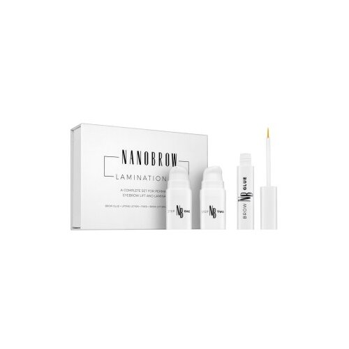 Nanobrow Lamination Kit set za oblikovanje obrvi Slike