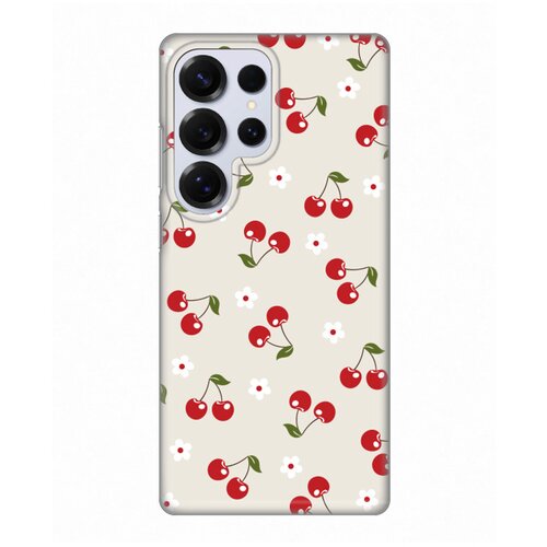  torbica silikonska print za samsung S938B galaxy S25 ultra cherry and flowers Cene