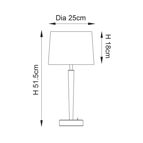 Endon 72175 - Stona lampa sa USB portom SYON 1xE14/40W/230V sjajni hrom/bež Slike