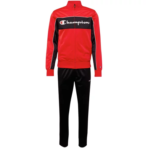 Champion Authentic Athletic Apparel Odjeća za vježbanje vatreno crvena / crna / bijela