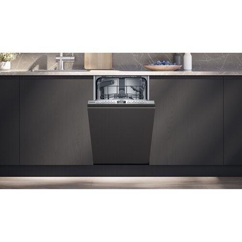 Siemens SR93EX25LE iQ300 Vgradni stroj, pomivalni 45 cm, varioScharnier, popolnoma vgrajen Slike