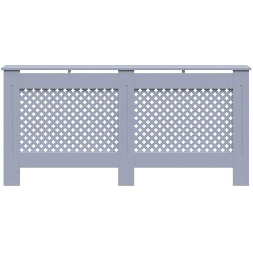  Pokrov za radijator antracit 172 x 19 x 81,5 cm MDF Slike